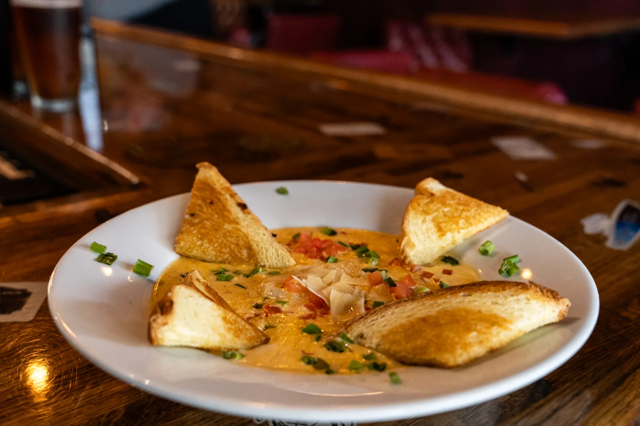 Inside SteamWorks Pub bar